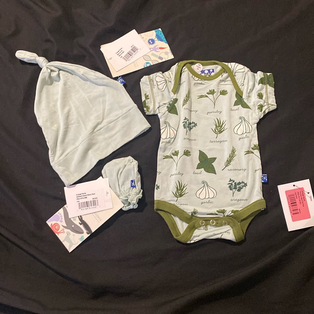 Newborn/0-3 months kickeepants 3 piece set - new with tags 69|A3